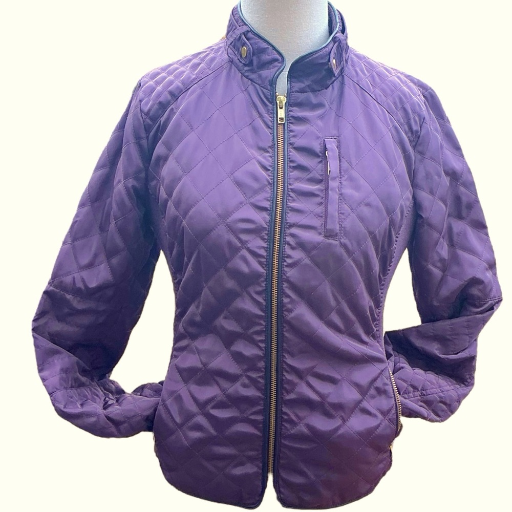 Like New Lightweight Quilted Tyler Böe Moto Zip Jacket